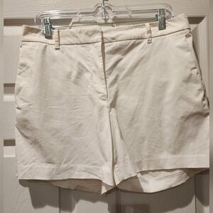 Ann Taylor white shorts size 8